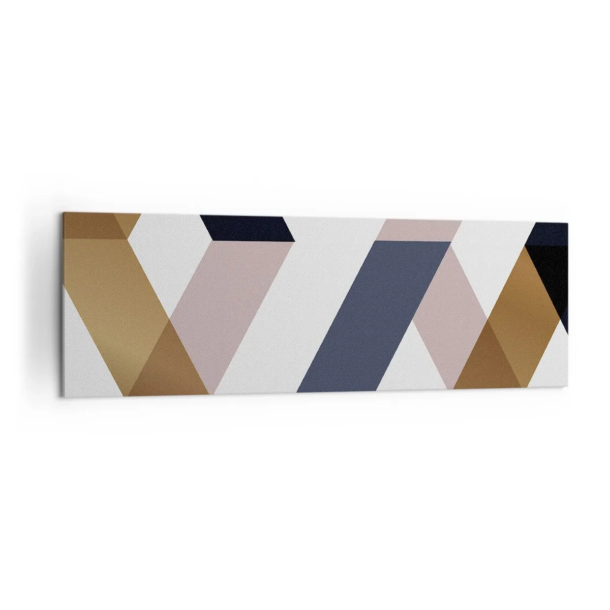 Obraz na plátně - Roviny a úhly - 160x50 cm