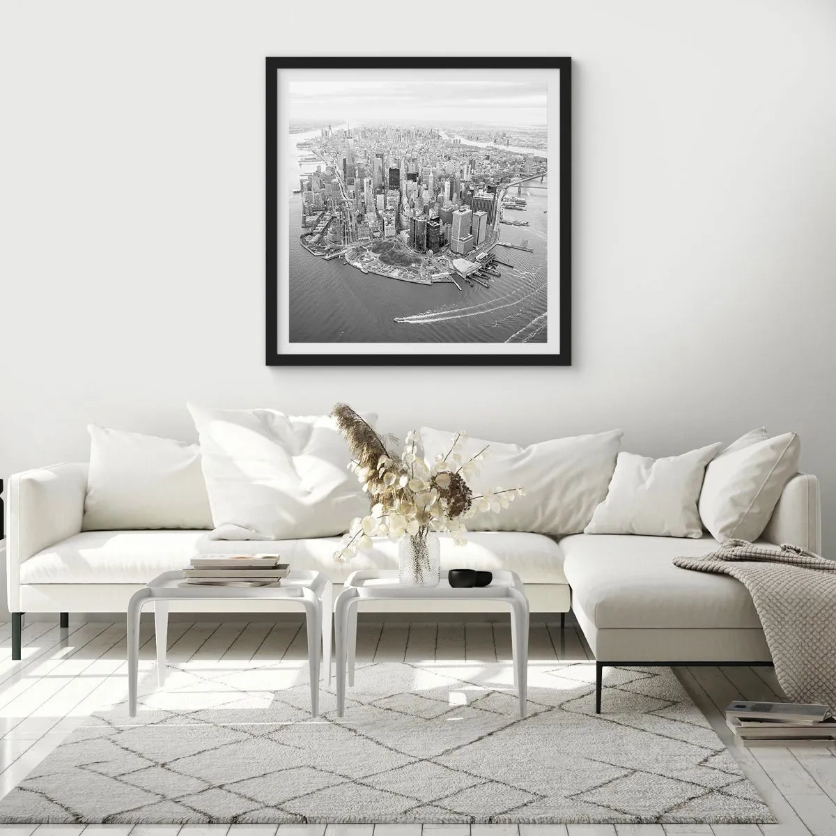 Plakát v černém rámu - Jak nemilovat? - 30x30 cm