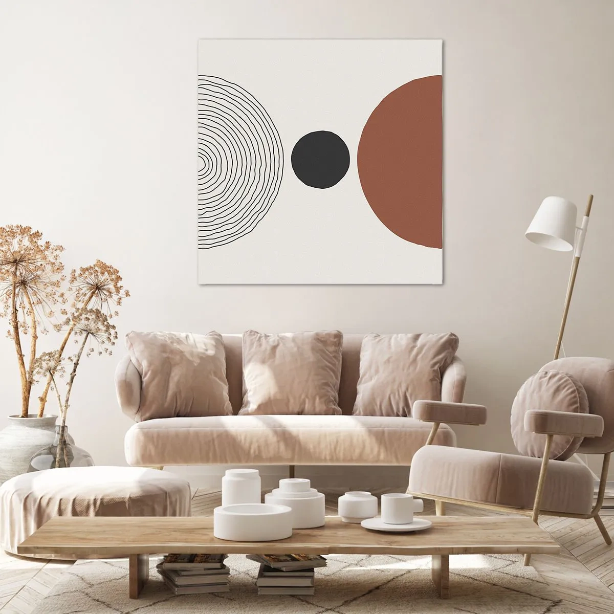 Obraz na plátně - V centru pozornosti - 70x70 cm