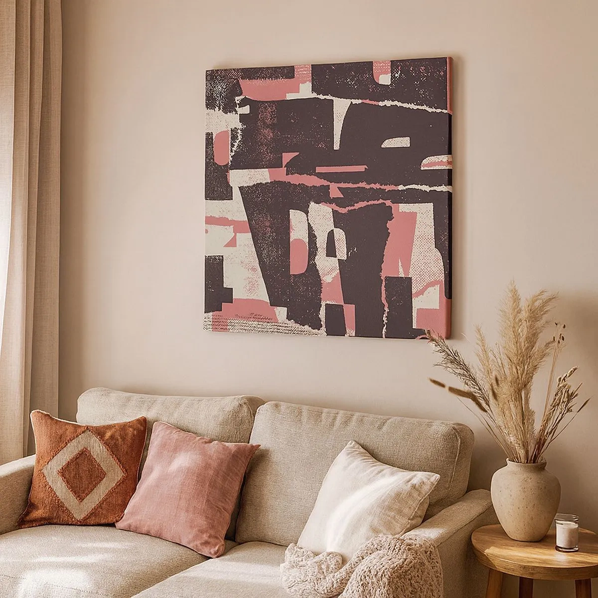 Obraz na plátně - Celý tento shon - 30x30 cm