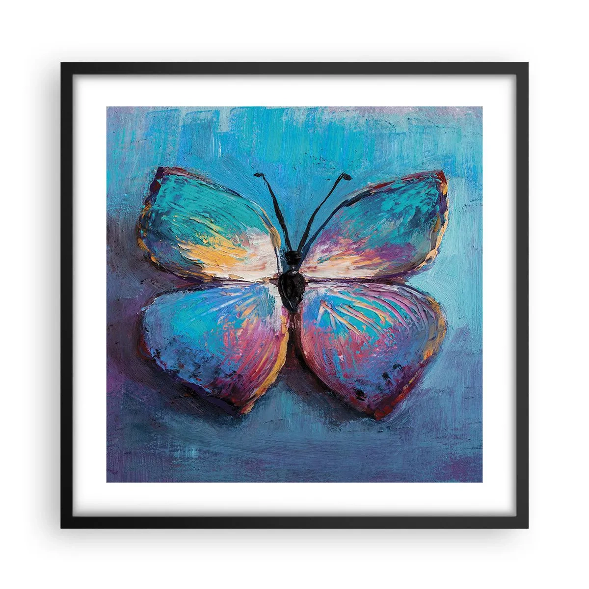 Plakát v černém rámu - V celé své kráse - 50x50 cm