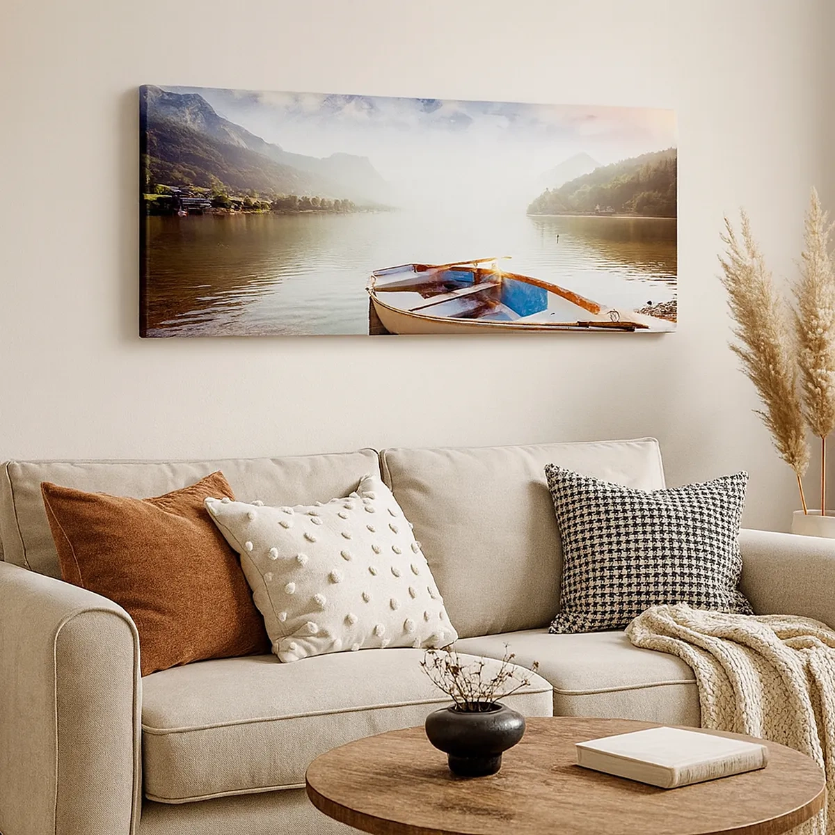 Obraz na plátně - U velké a čisté vody - 30x30 cm