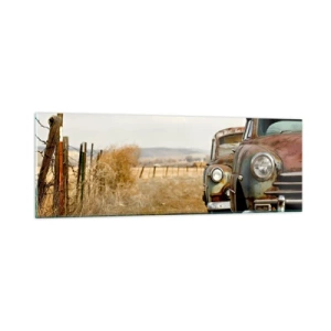 Obraz na skle - Zasloužený odpočinek - 90x30 cm