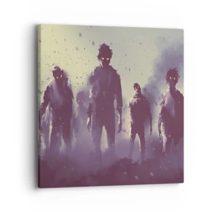 Obraz na plátně - Dávej pozor! Přicházejí - 40x40 cm