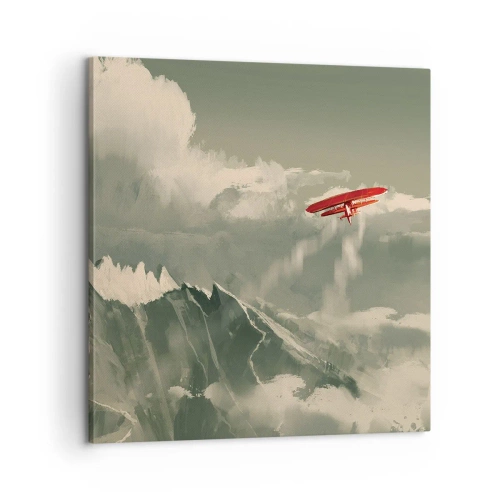 Obraz na plátně - Nebojácný průkopník - 60x60 cm