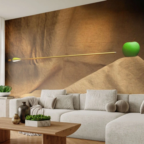 Fototapeta Premium Canvas - Přivolat ducha Wilhelma Tella - Grafika, Abstrakce, Lukostřelecký šíp - 200x140 cm