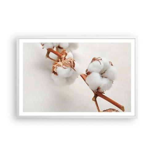 Plakát v bílém rámu - Jenom objímat - 91x61 cm