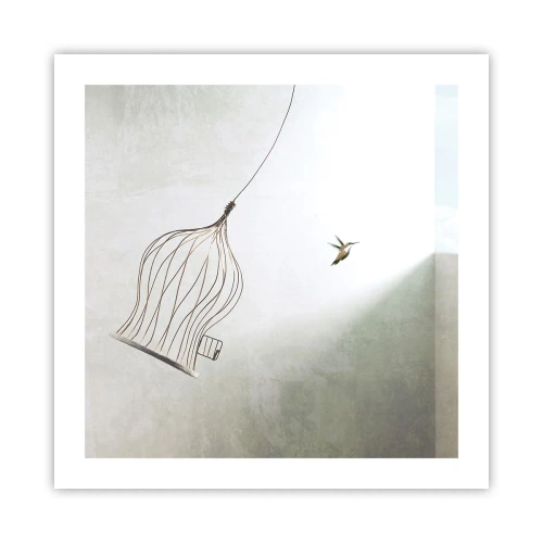 Plakát - Ve svém živlu - 50x50 cm