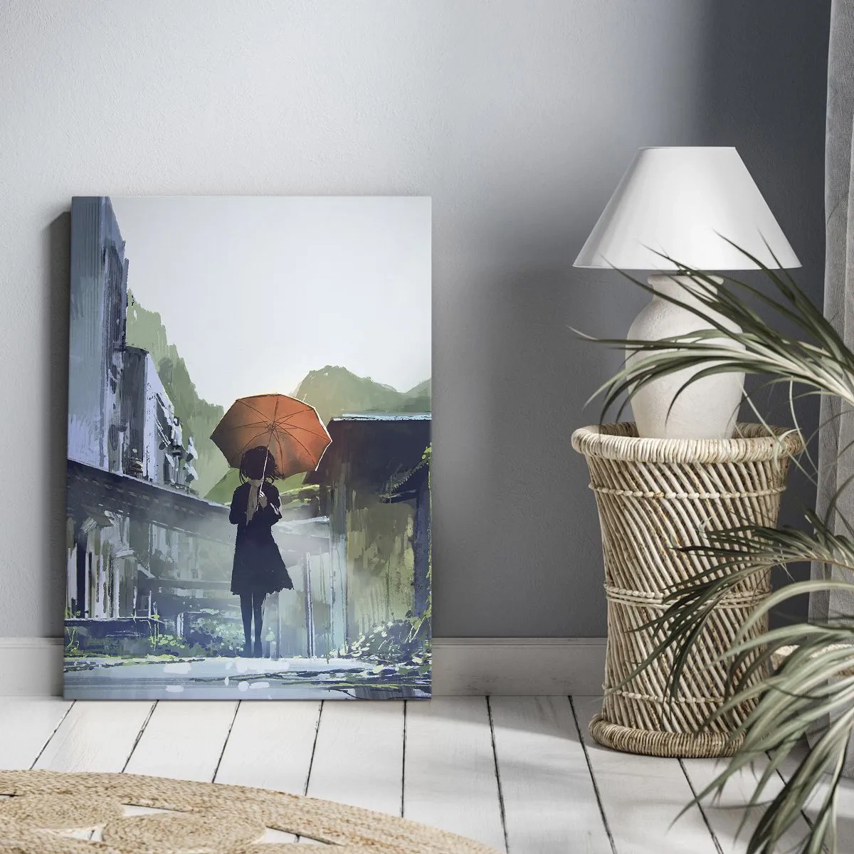 Obraz na plátně - Oživující déšť - 70x100 cm