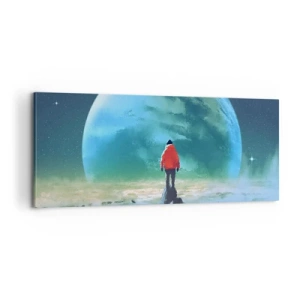 Obraz na plátně - Objevitel nové zemi - 100x40 cm