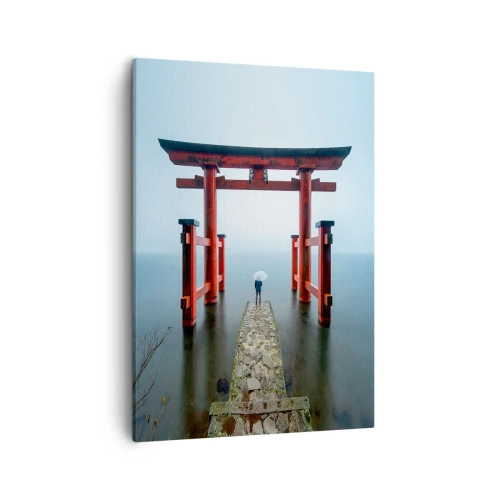 Obraz na plátně - Japonské zamyšlení - 50x70 cm