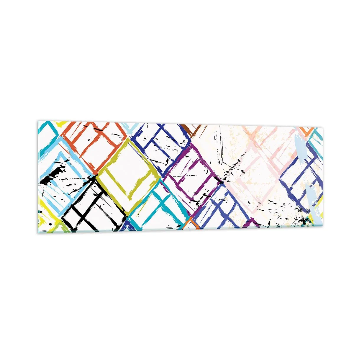 Obraz na skle - Buňky k pronájmu - 90x30 cm