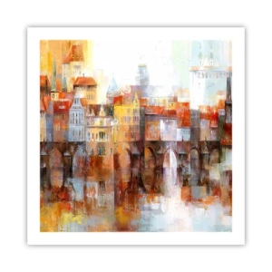 Plakát - Pod mostem je taky krásně - 60x60 cm