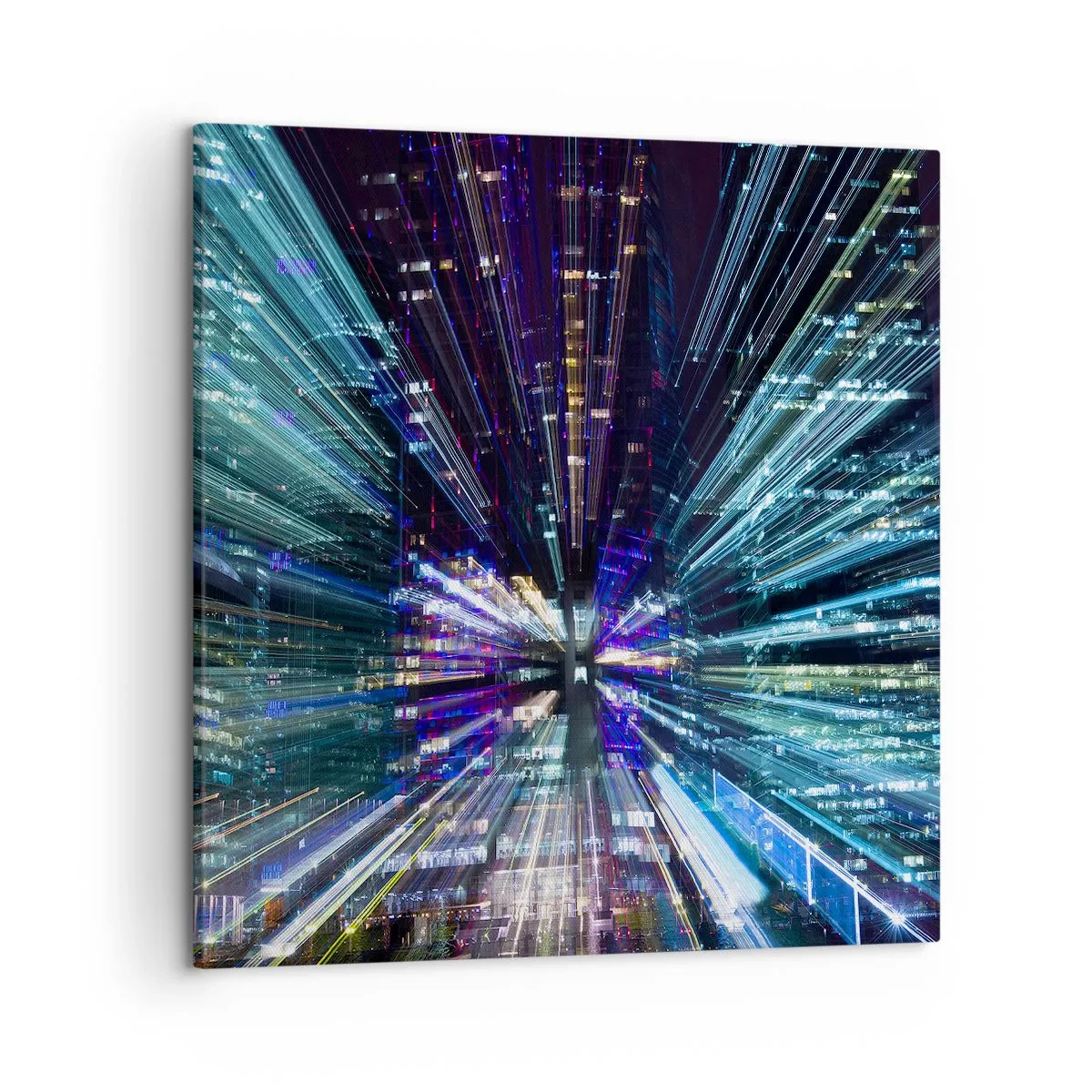 Obraz na plátně - Přechod do hyperprostoru - 50x50 cm