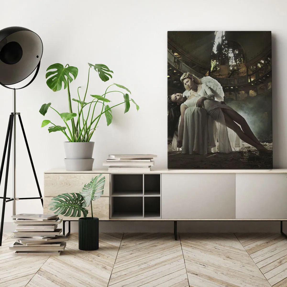 Obraz na plátně - Duch starého divadla - 70x100 cm