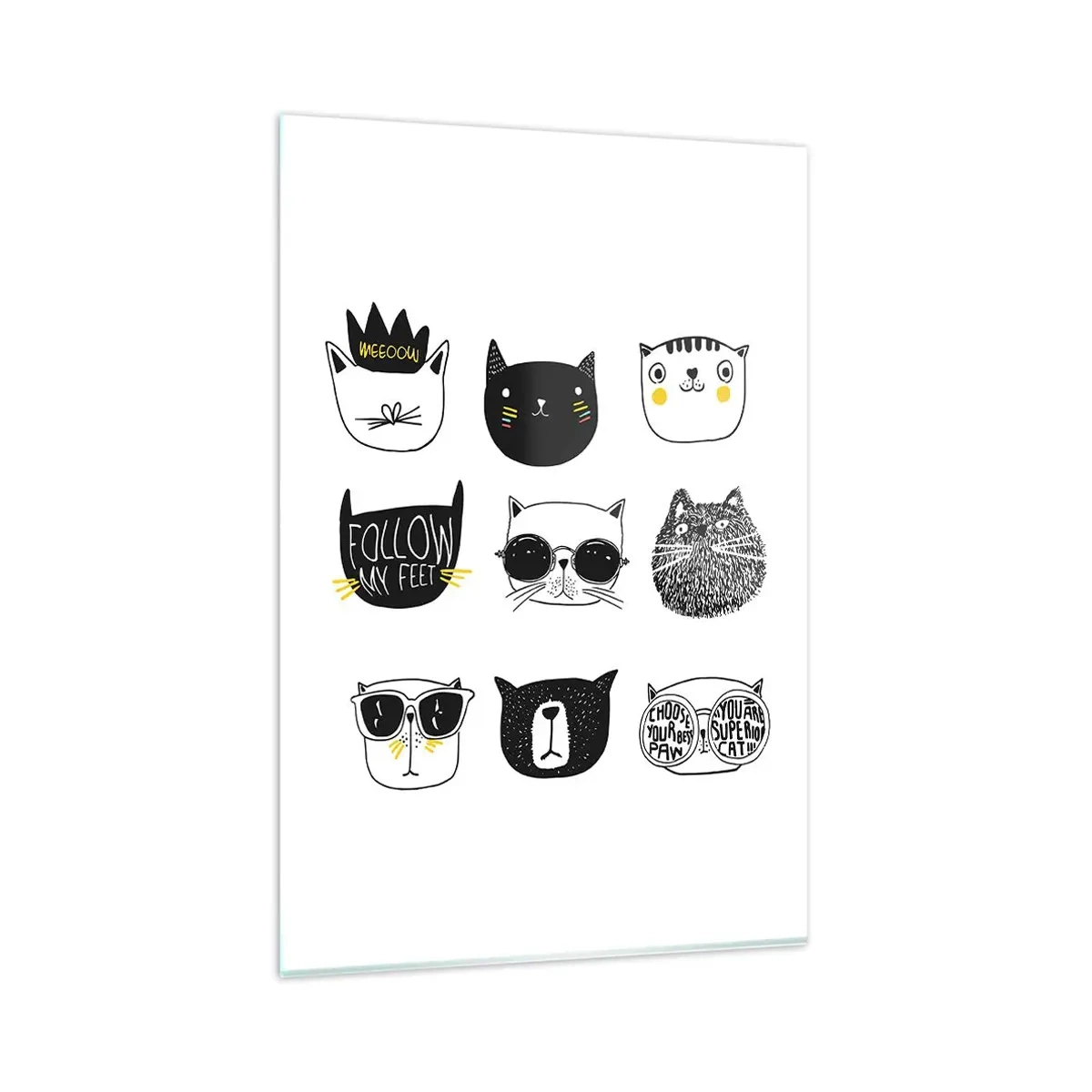 Obraz na skle - Každý jiný - 80x120 cm