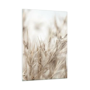 Obraz na skle - Louka a vítr - 50x70 cm