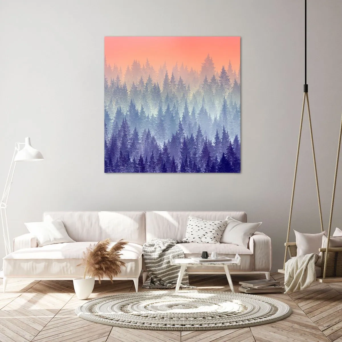 Obraz na plátně - Vysoko, výše, do nebe - 40x40 cm