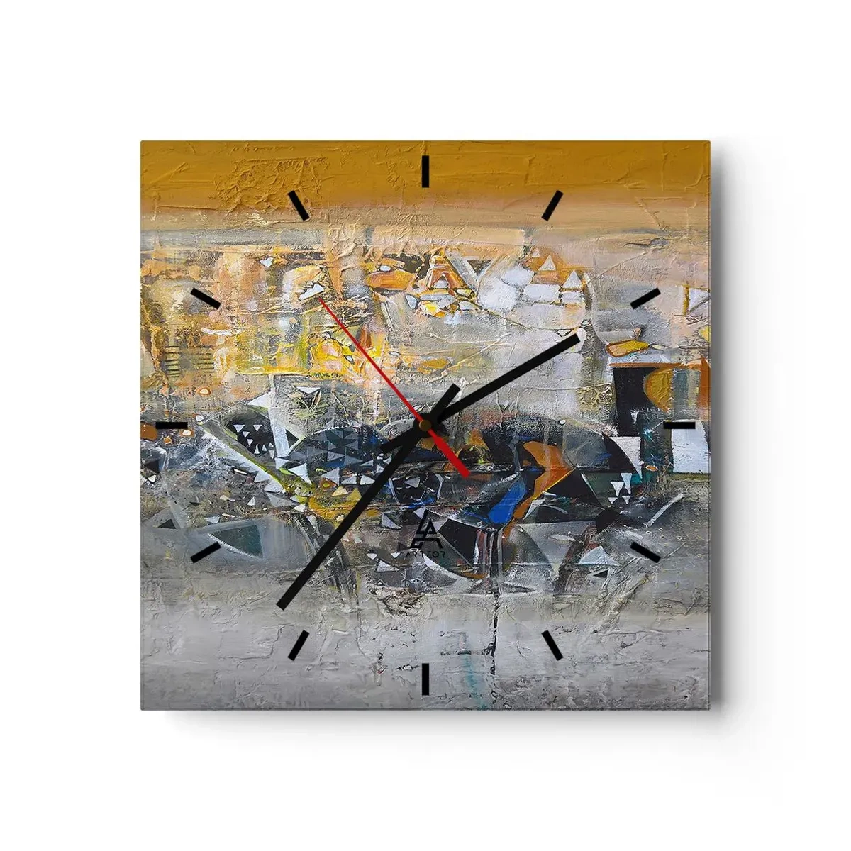 Nástěnné hodiny - Všechno se podaří - 30x30 cm
