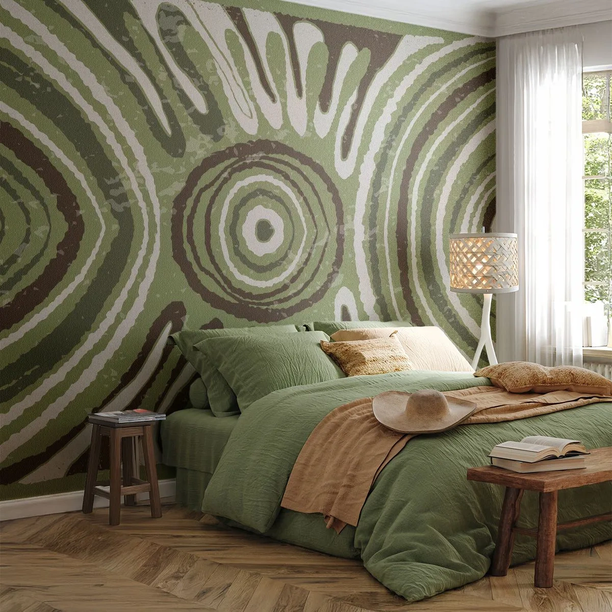 Fototapeta Premium Canvas - Exploze emocí - Letitý, Boho, Kus - 200x140 cm