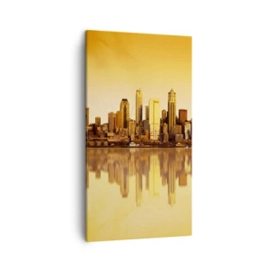 Obraz na plátně - Ticho metropole - 45x80 cm