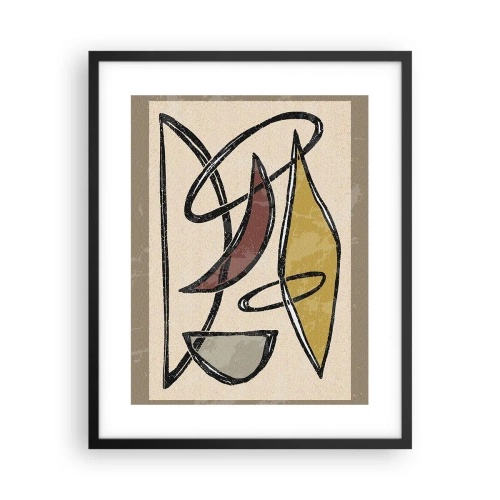 Plakát v černém rámu - Svisle a vodorovně - 40x50 cm