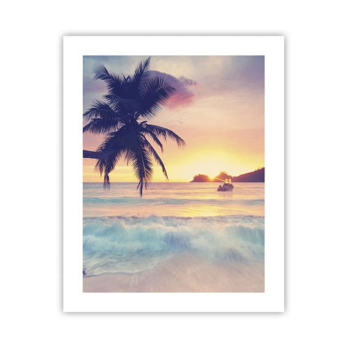 Plakát - Večer v zátoce - 40x50 cm