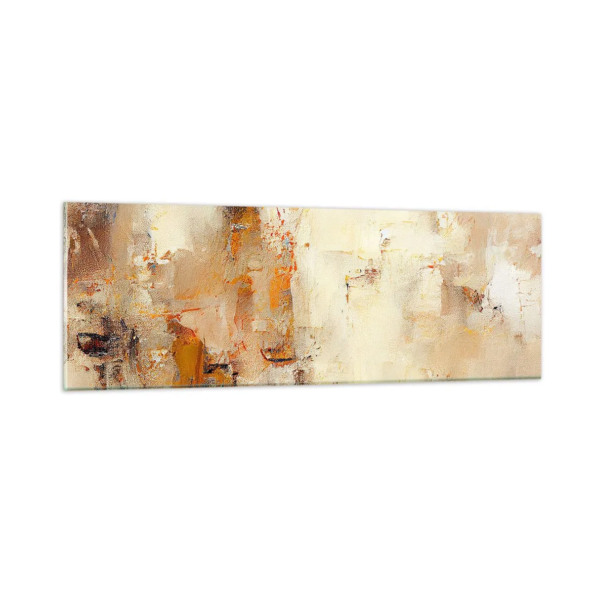 Obraz na skle - Duše jantaru - 90x30 cm