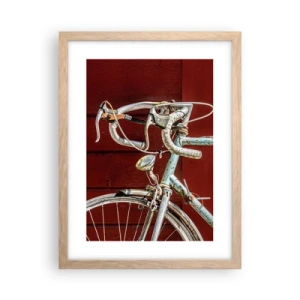 Plakát v rámu světlý dub - Stvořený pro vítězství - 30x40 cm