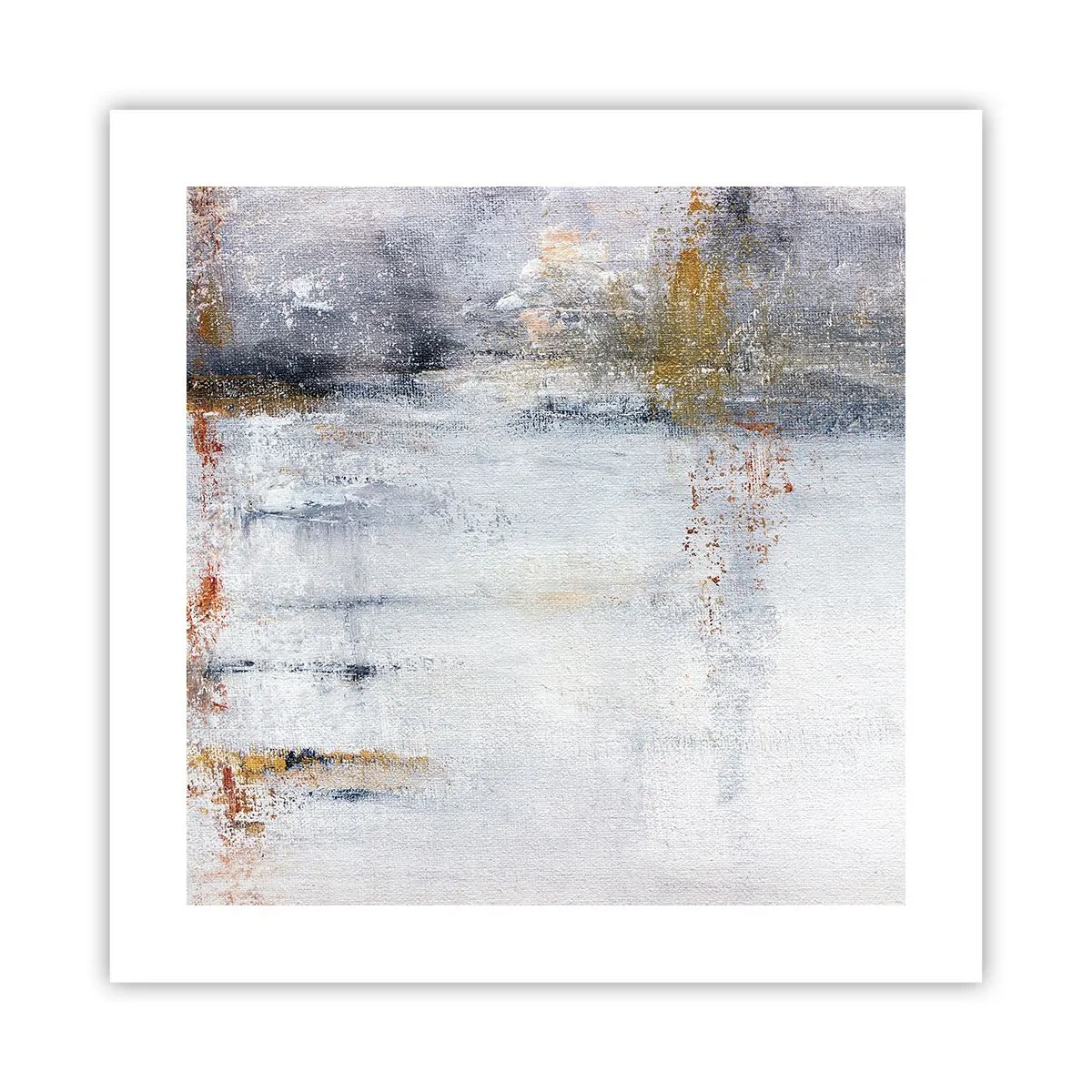 Plakát - Za závojem vzduchu - 40x40 cm