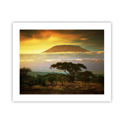 Plakát - Sen cestovatele - 50x40 cm