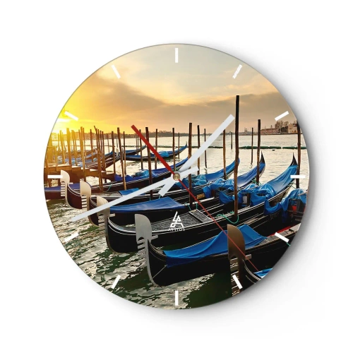 Nástěnné hodiny - Než nastane zmatek - 40x40 cm