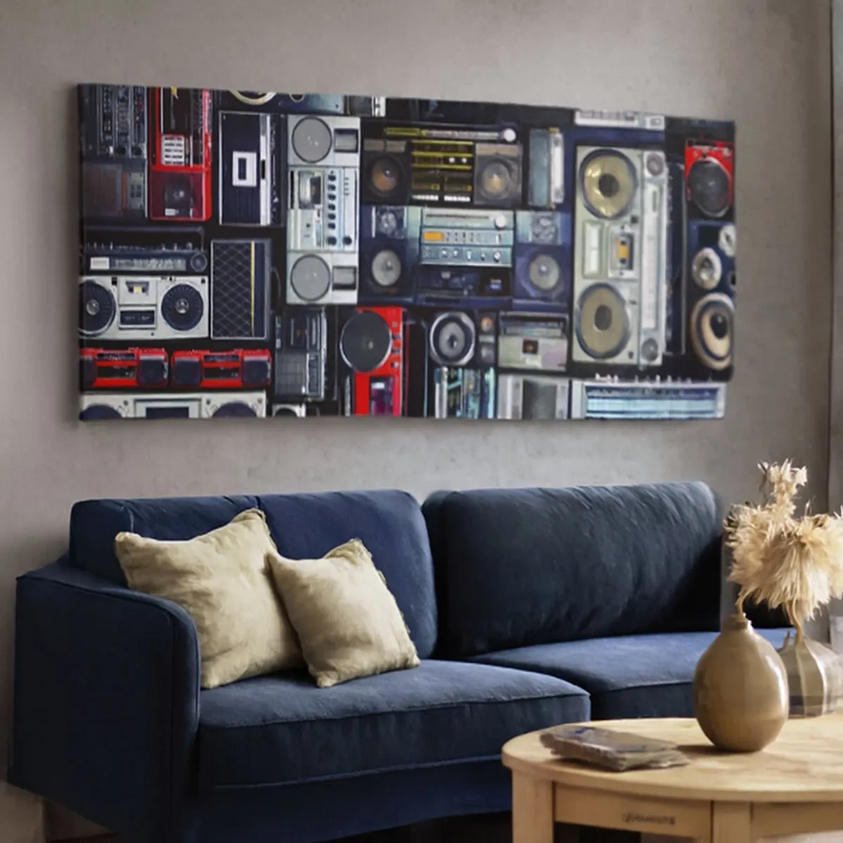 Obraz na plátně - Stesk po 80. letech - 100x40 cm