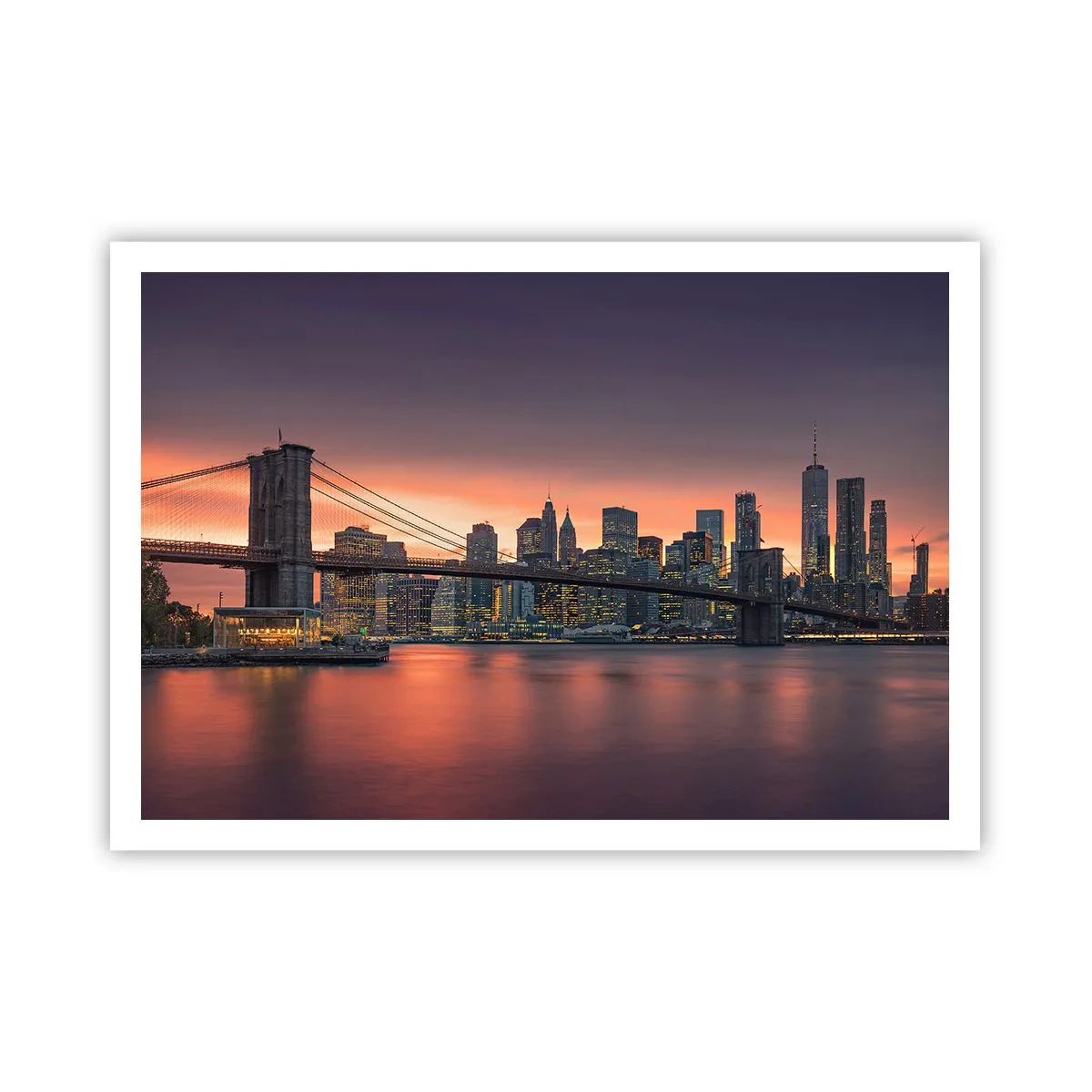 Plakát - Ponořené do liliového ticha - 100x70 cm