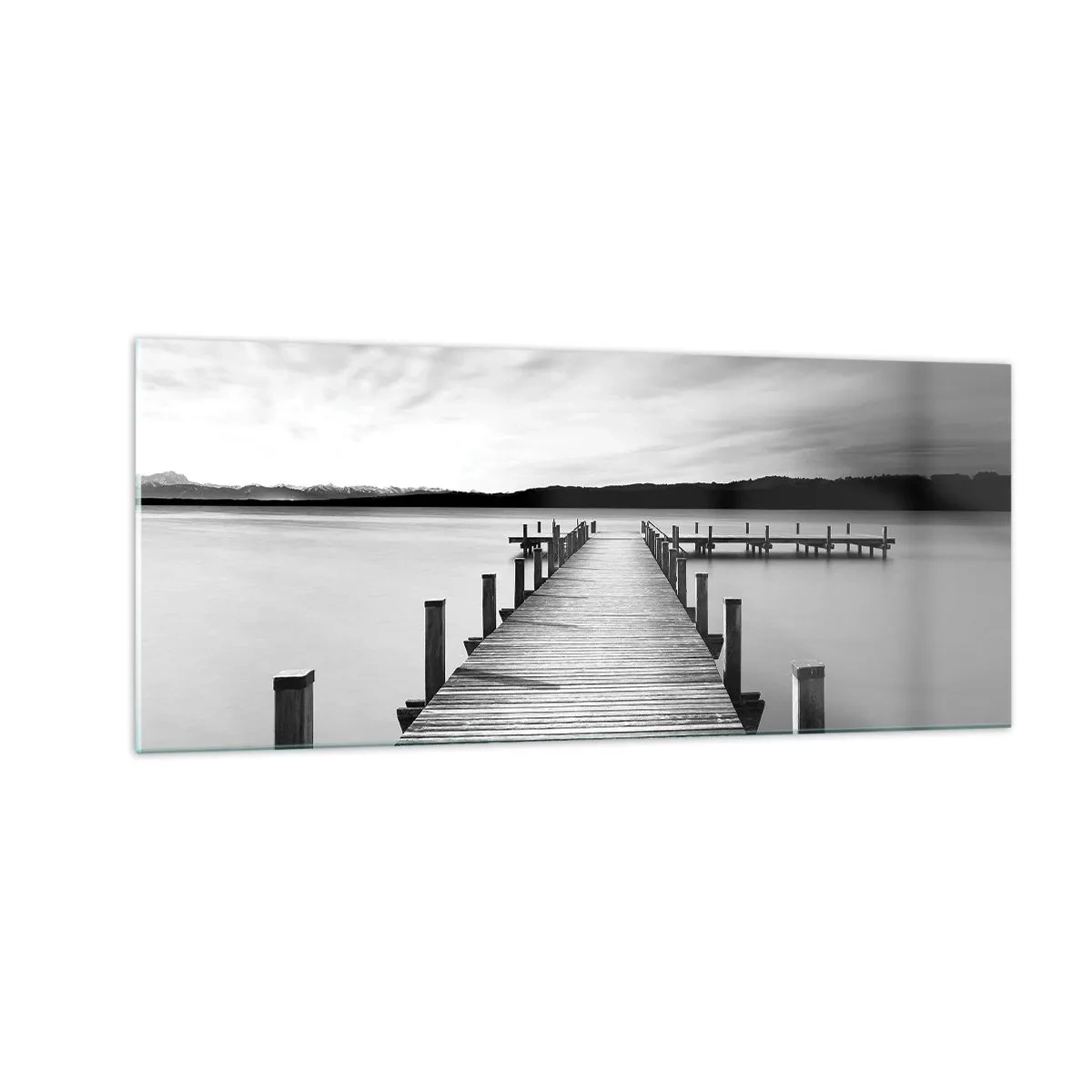 Obraz na skle - U napajedla – klidu - 100x40 cm