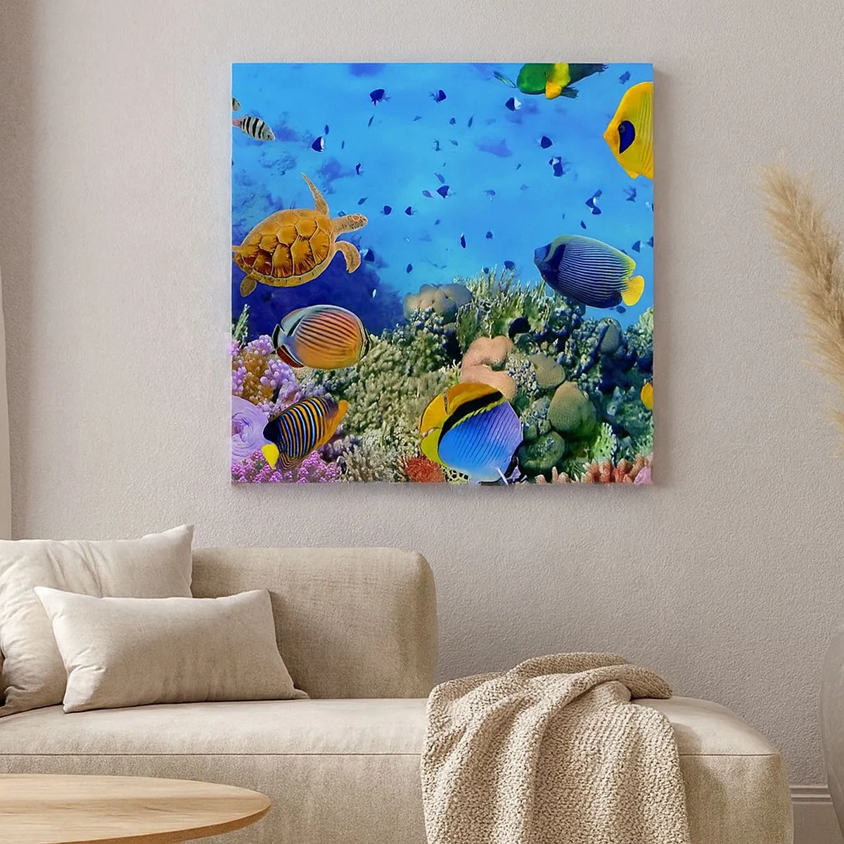 Obraz na plátně - Co víme o životě… - 30x30 cm