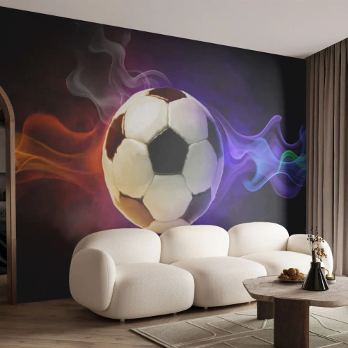 Fototapeta Standard Eco - Magická síla hry - Abstrakce, Sport, Fotbal - 450x315 cm