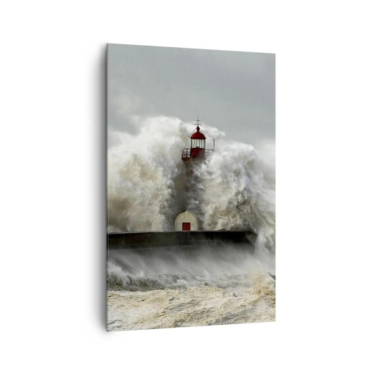 Obraz na plátně - Hněv oceánu - 80x120 cm