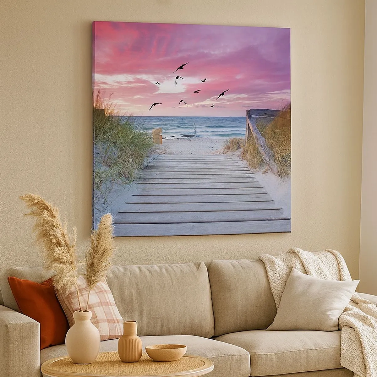 Obraz na plátně - Baltská imprese - 30x30 cm