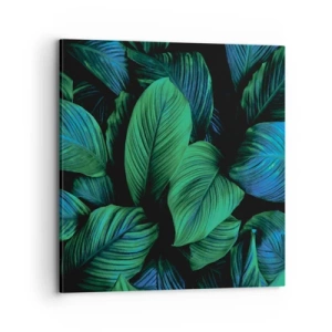 Obraz na plátně - V zeleném davu - 70x70 cm