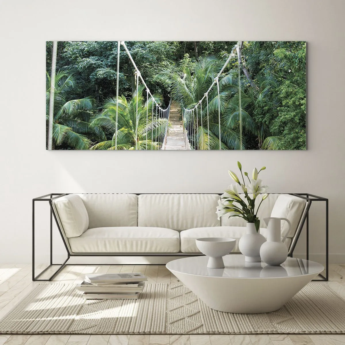 Obraz na skle - Welcome to the jungle! - 120x50 cm