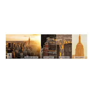 Vzor Fototapety Premium Canvas - Růst na slunci - Město, New York, Architektura - 100x30 cm