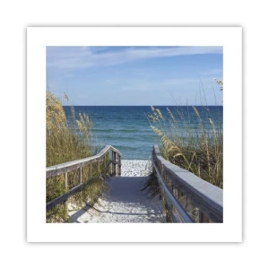 Plakát - Na slunci, ve větru - 40x40 cm