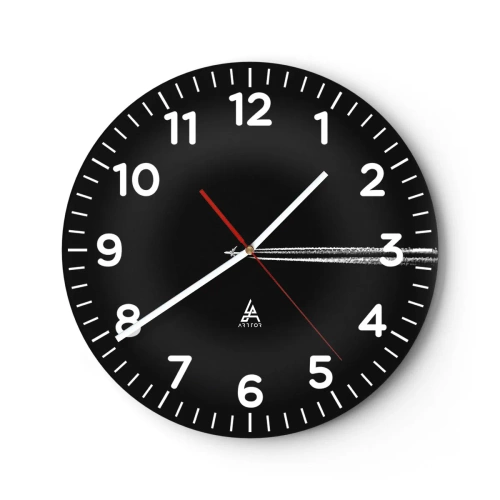 Nástěnné hodiny - Do jiné dimenze - 30x30 cm