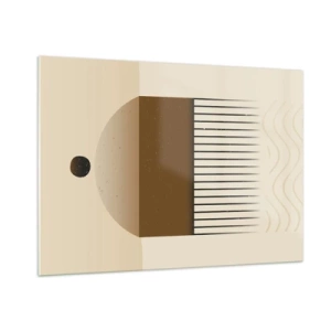 Obraz na skle - Různé stavy - 100x70 cm