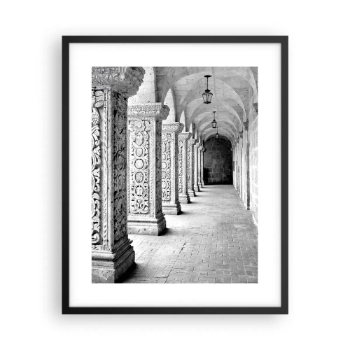 Plakát v černém rámu - Kam...? - 40x50 cm