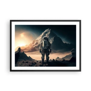 Plakát v černém rámu - Nová výzva - 70x50 cm