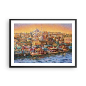 Plakát v černém rámu - Istanbulský příběh - 70x50 cm