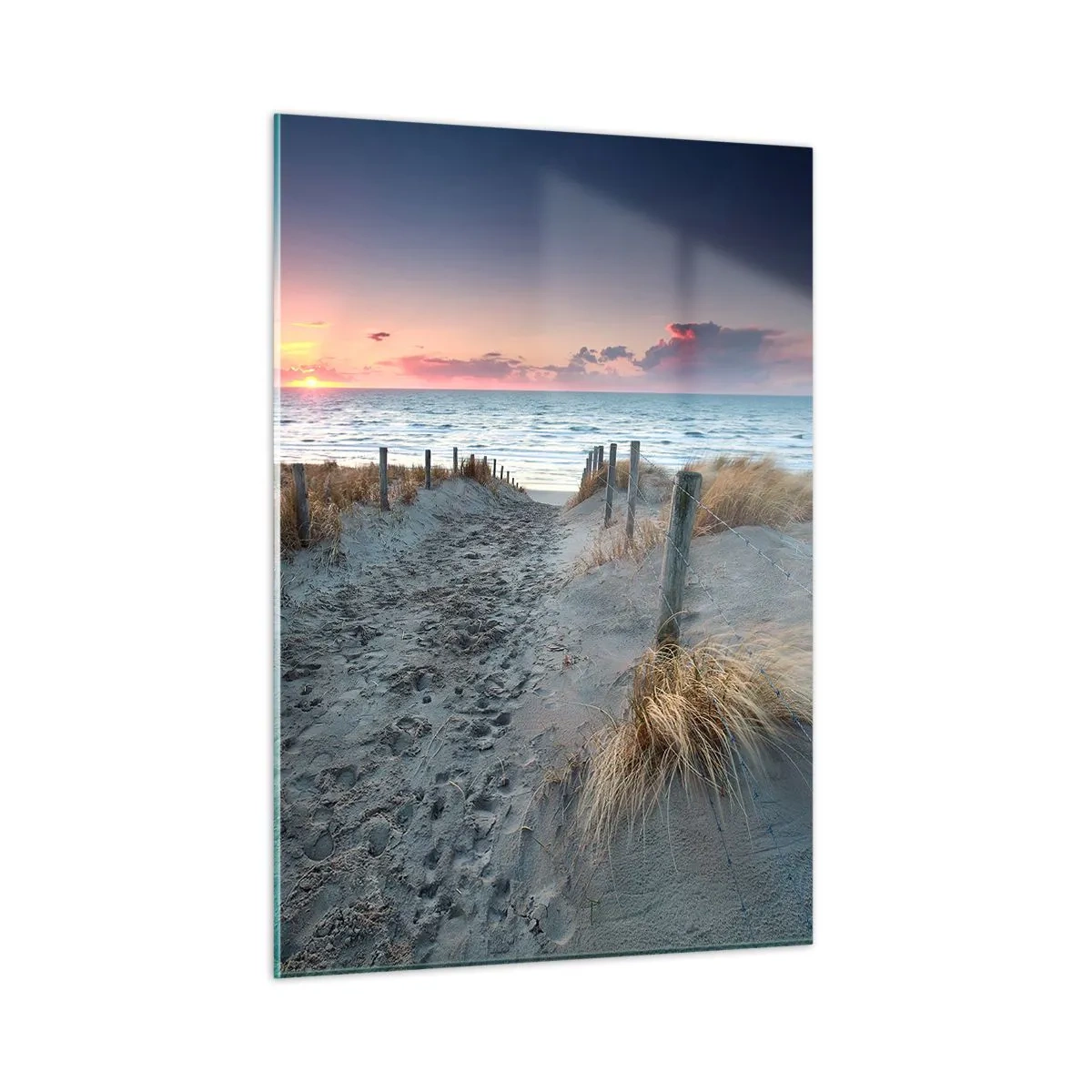 Obraz na skle - Za trochu lásky šel bych světa kraj… - 50x70 cm