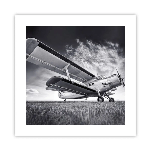 Plakát - Okřídlený poutník - 40x40 cm